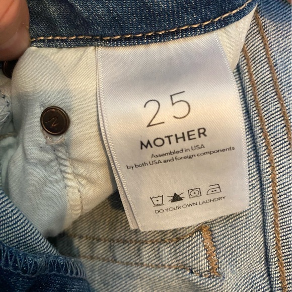 MOTHER denim High Waisted Looker Ankle Jeans NWOT - Picture 6 of 10